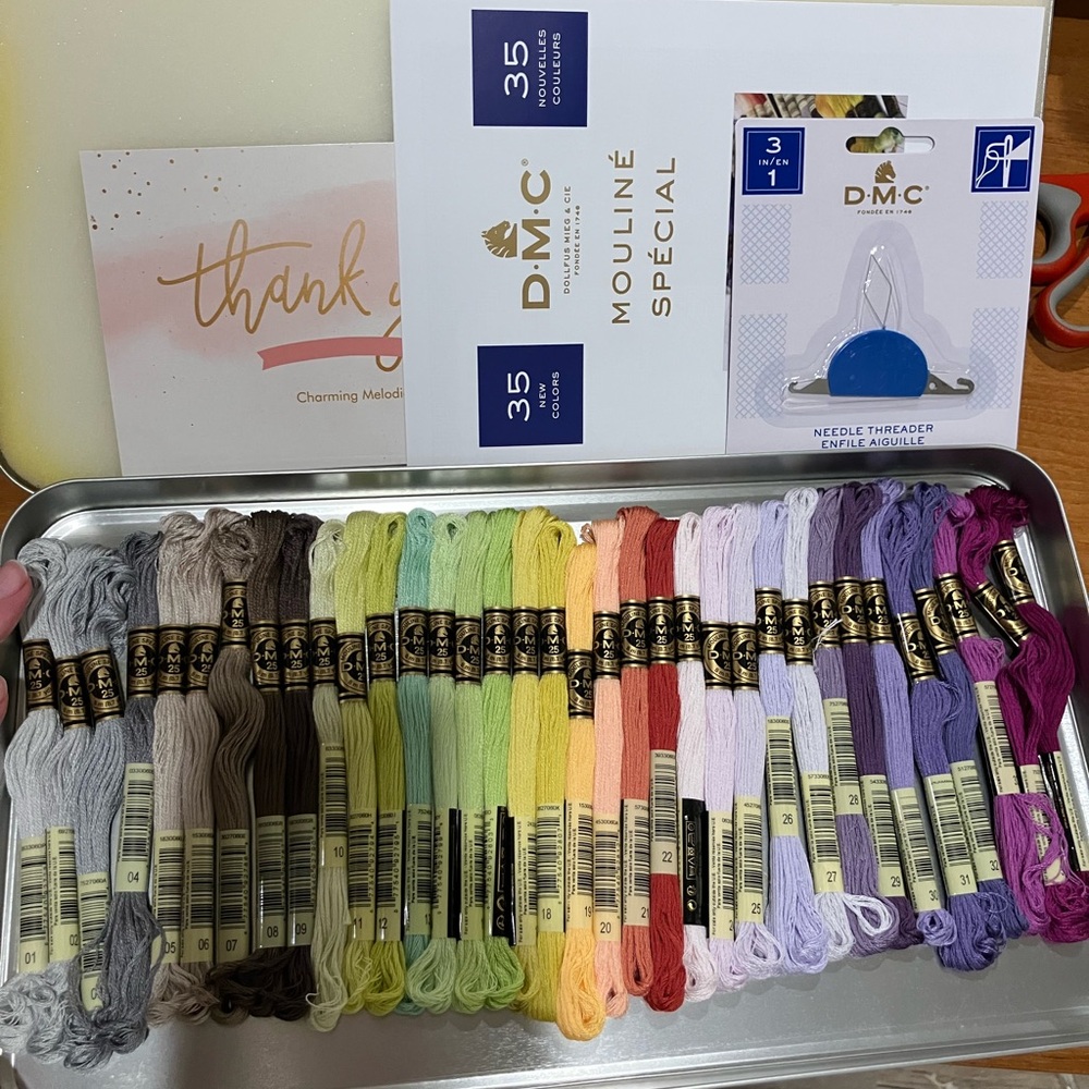 NWT DMC Mouline Special 35 New Colors Embroidery Thread Floss